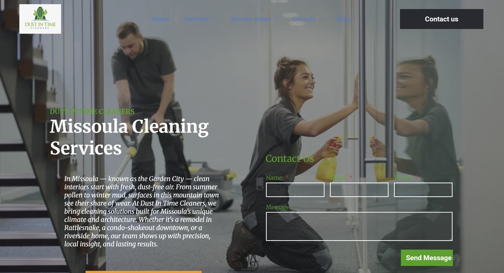 professional cleaning services Missoula Montana