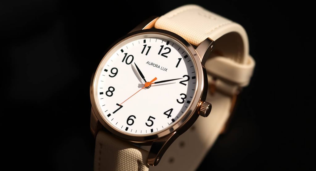 Jam Tangan Analog untuk Mahasiswa