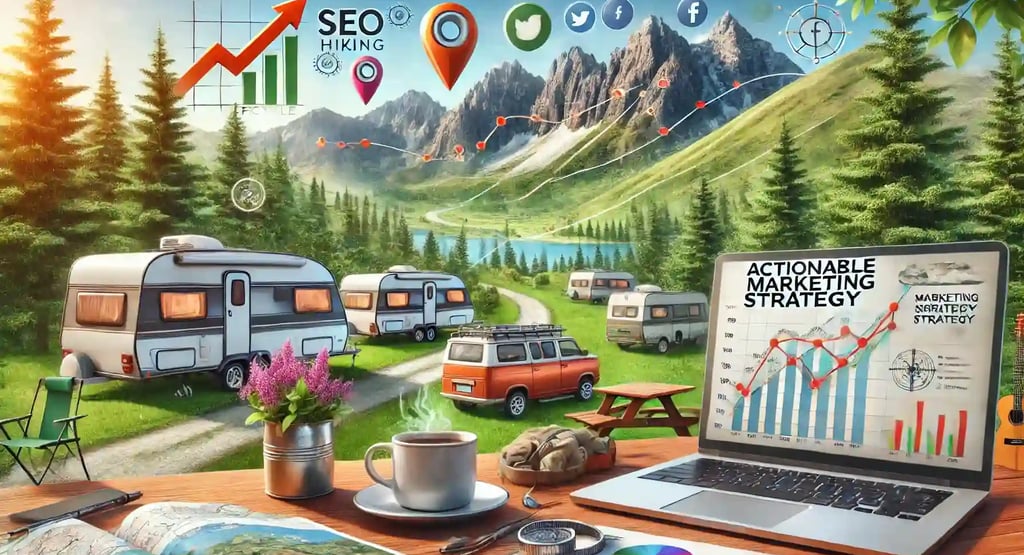 Actionable Marketing Strategy: How to Market Caravans and Hiking Effectively