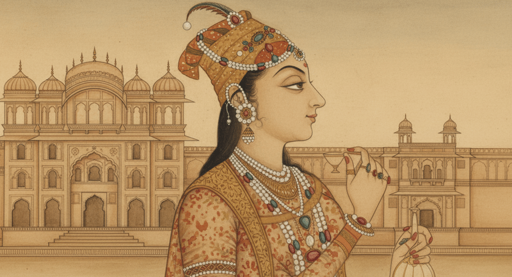 Noor Jahan and her group