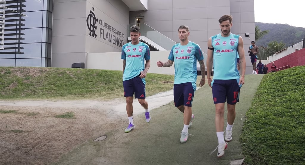 Com Jorge carrascal em campo, flamengo se prepara para o jogo de volta da copa do brasil