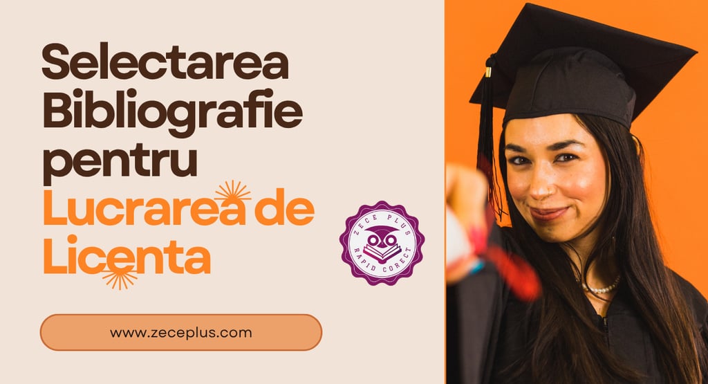 Cele mai bune lucrari de licenta incep cu o bibliografie optim optimizata