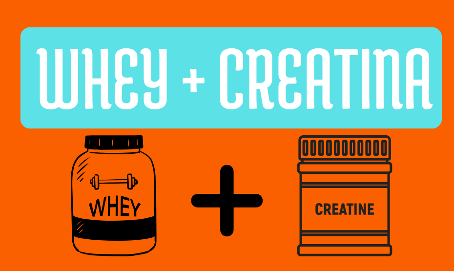 Whey Protein e Creatina Juntos