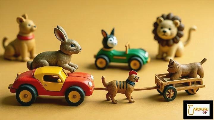 handcrafted wooden toys by ARTASHI India
