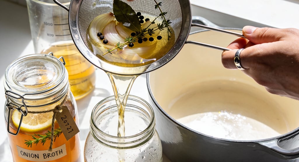 Straining and Storage