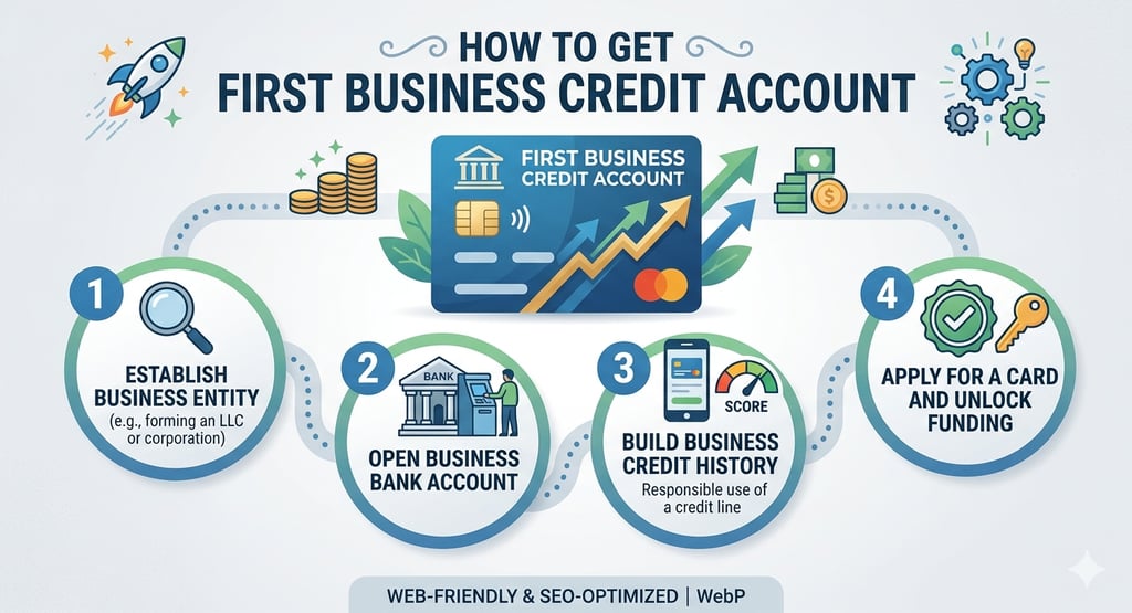 How to Get Your First Business Credit Account