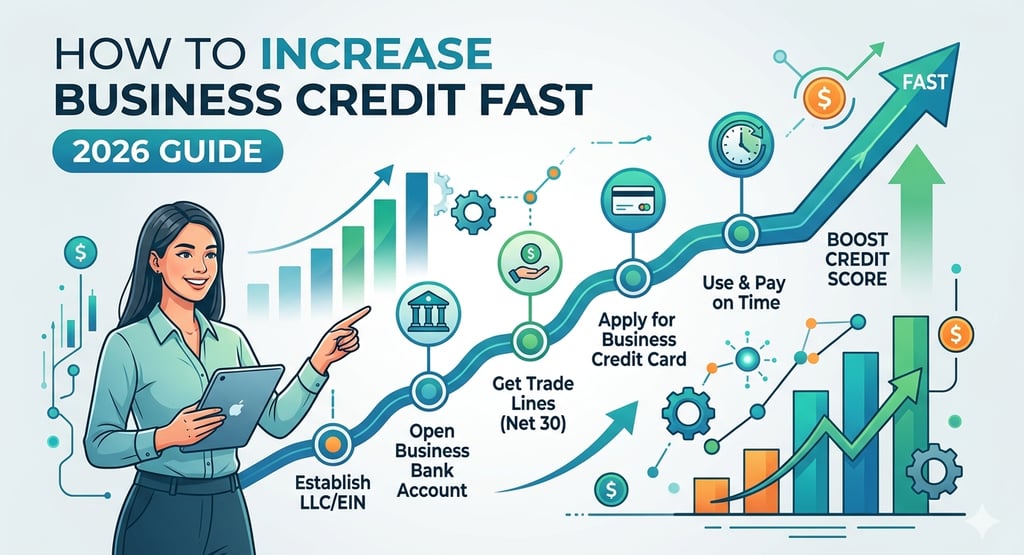 increase business credit fast