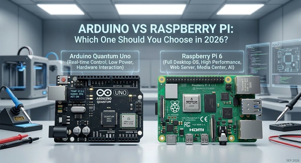 Arduino vs Raspberry Pi