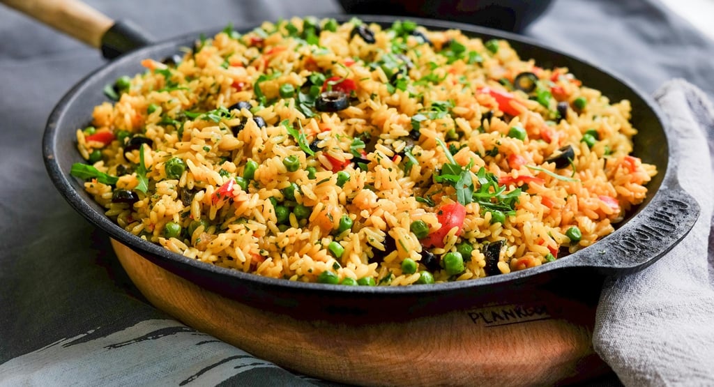 Arroz - Panela - Linguiça -Legumes - almoço - receitas