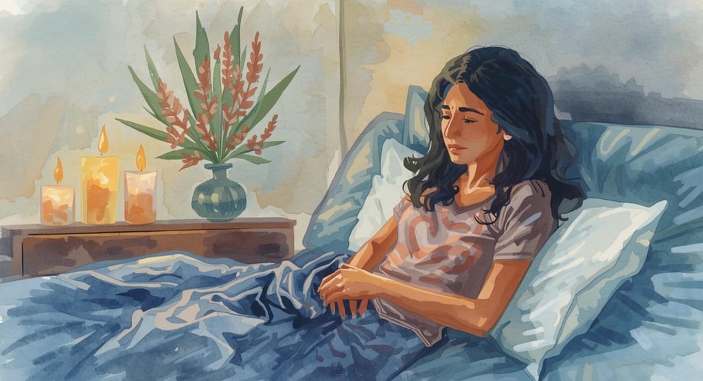 Person sitting quietly with emotional heaviness, Friend Indeed mental health support resource