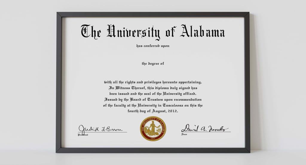 Identifying Fake Degree Certificates