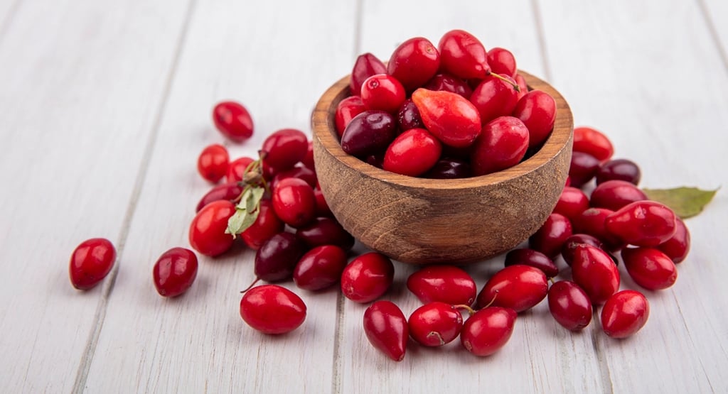 Fruto del agracejo, fuente de berberina