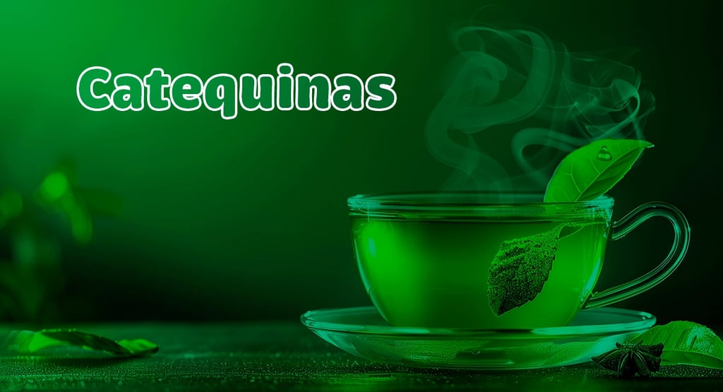 Te verde, fuente de catequinas