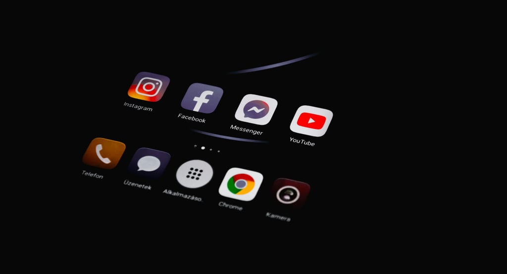 a black and white photo of a brandsleeks'phone screen