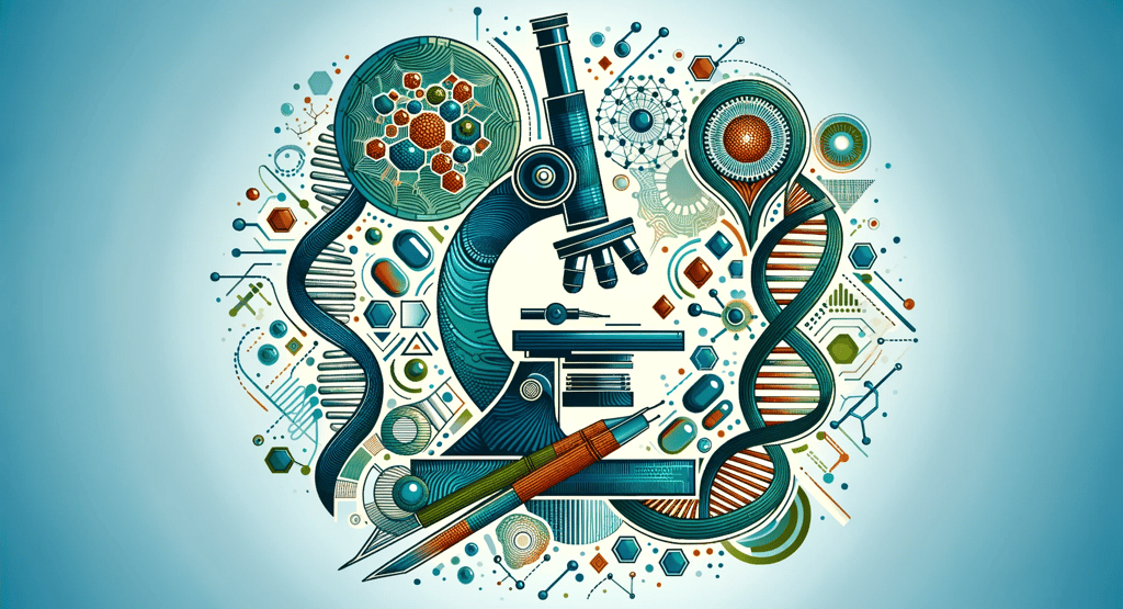 a microscope and a microscope with a microscope