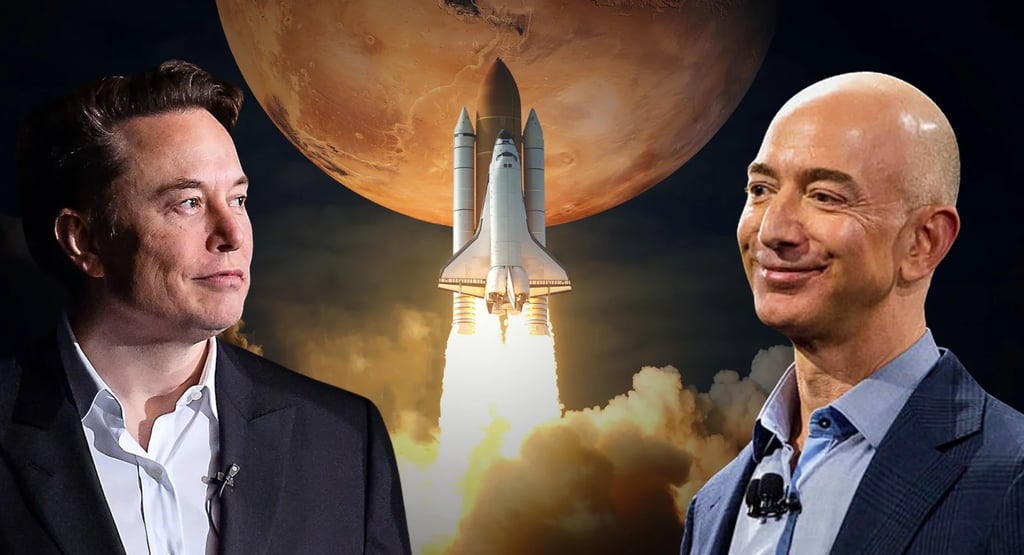 Elon Musk x Jeff Bezos na disputa da corrida espacial