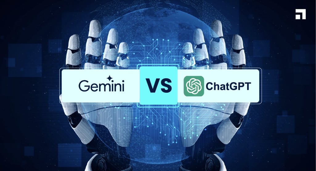 Gemini da Google vs. ChatGPT da OpenAI: Qual IA Vai Liderar a Nova Era da Informação