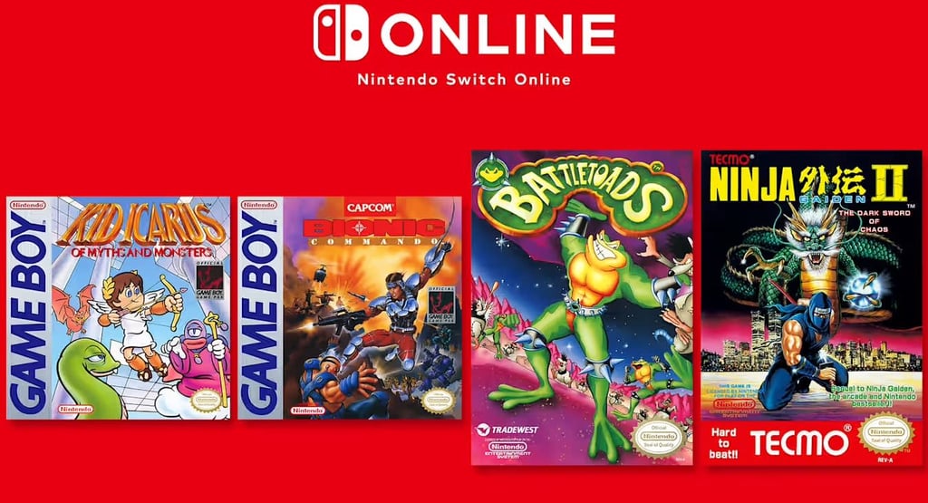 Nintendo Switch Online recebe Battletoads, Bionic Commando e outros clássicos no update de novembro