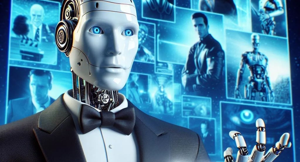 inteligência artificial no cinema na criação de roteiros, dublagens e deepfakes