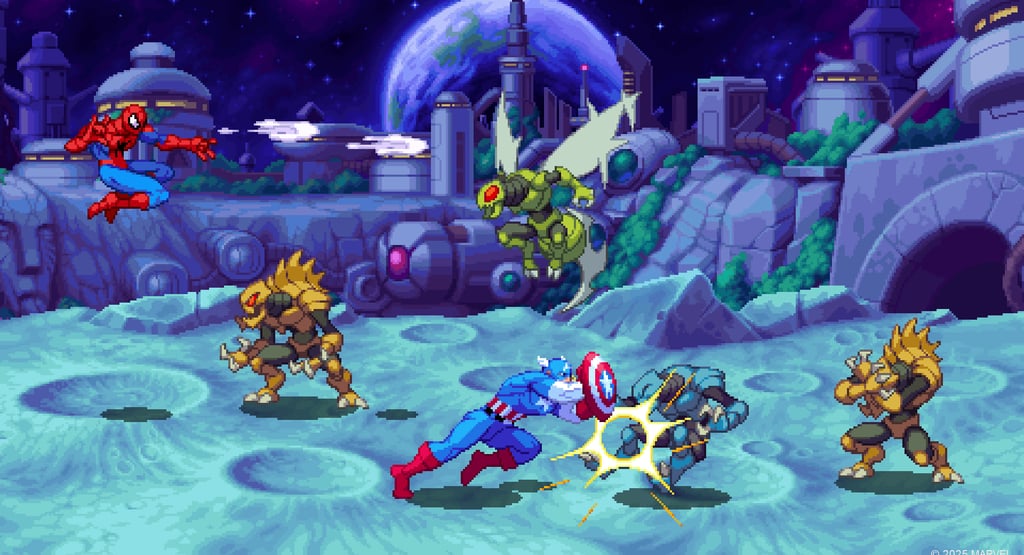 Marvel Cosmic Invasion: O Novo Beat-'em-Up da Marvel Chega com Estilo Retrô e Ação Intensa
