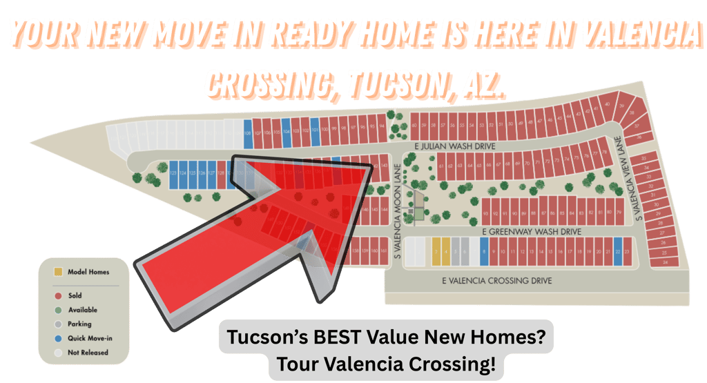 a map of a home for sale in tucson