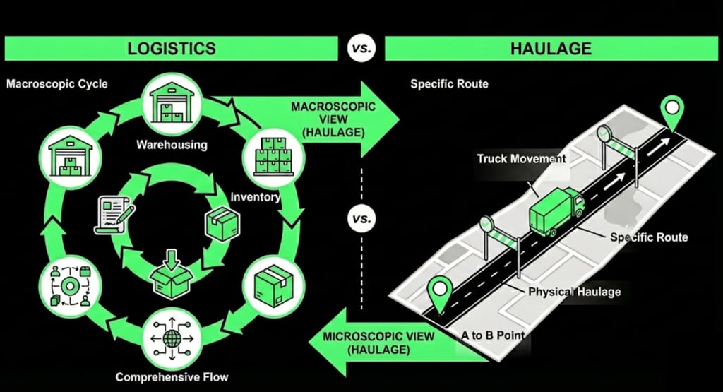 Haulage vs Logistics | FuelMarble