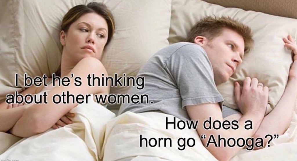 A story tells how fascination with vintage horn technology leads to a vintage viral meme.