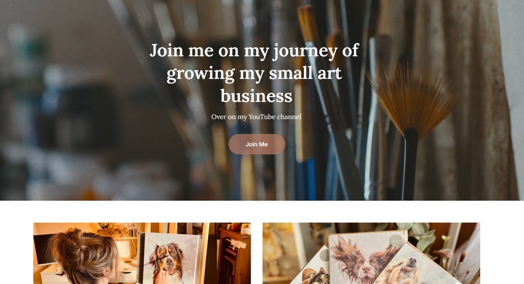 Join me on my journey of growing my art business 