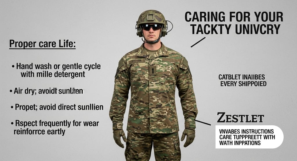 Caring for Your Tactical Uniform