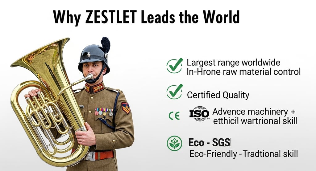 Largest range worldwide In-house raw material control Certified quality (ISO, CE, SGS)