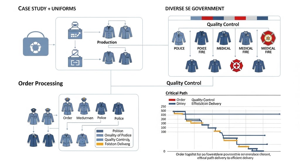 Case Study — Delivering Uniforms to Multiple Agencies
