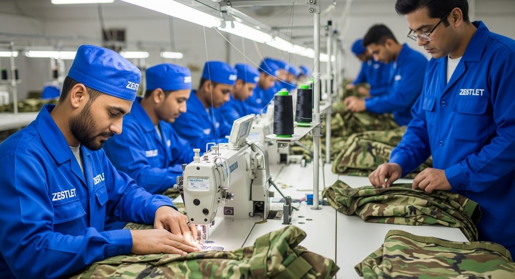 tactical gear quality control