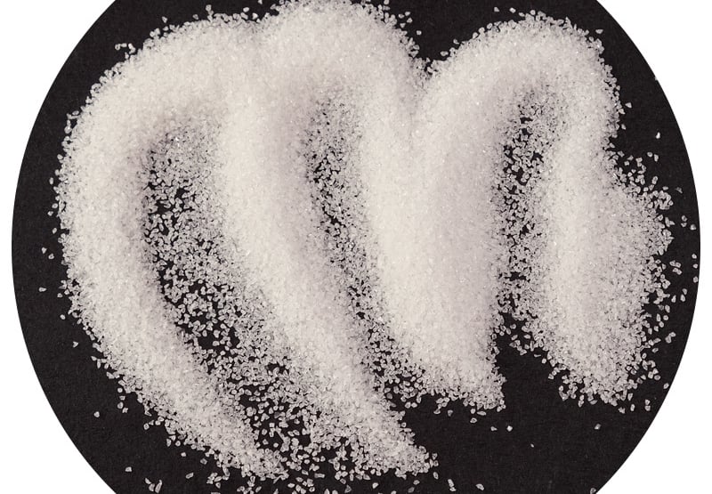 the photo of white fused alumina