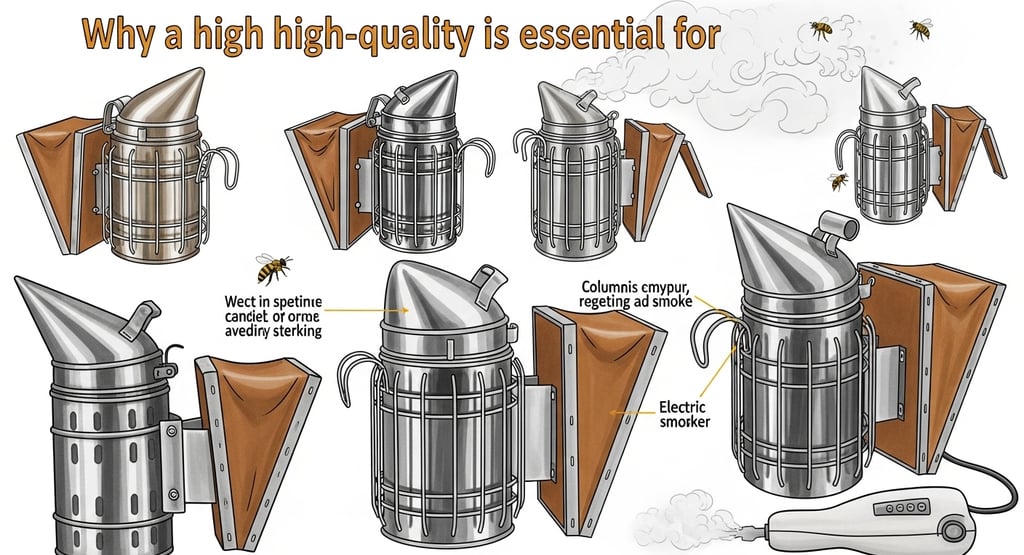 Rauchgeräte in der Imkerei – Warum ein guter Smoker unverzichtbar ist
