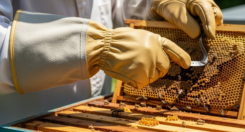 Wie hochwertige Handschuhe die Arbeit in der Imkerei sicherer machen