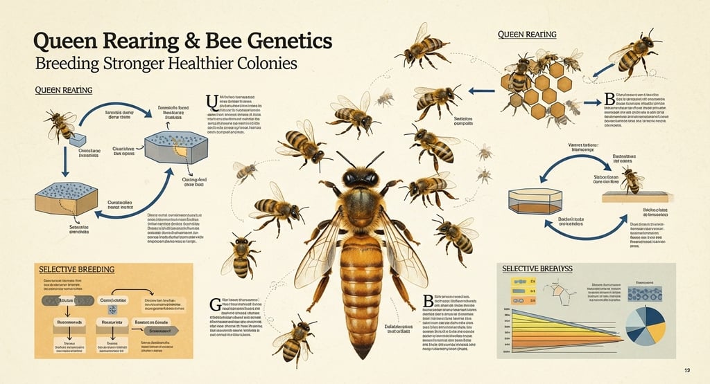 Queen Rearing & Bee Genetics: Breeding Stronger, Healthier Colonies