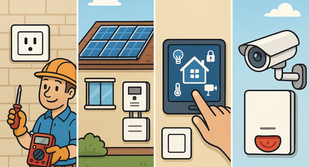 fotovoltaico e impianti elettrici