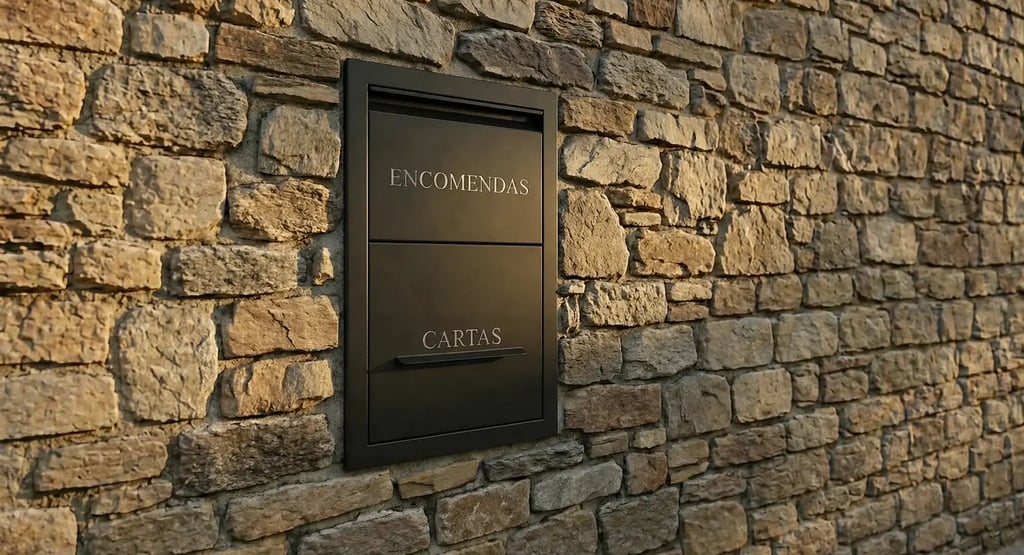 Caixa para encomendas