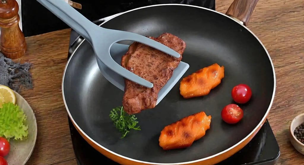 Espátula tipo pinça