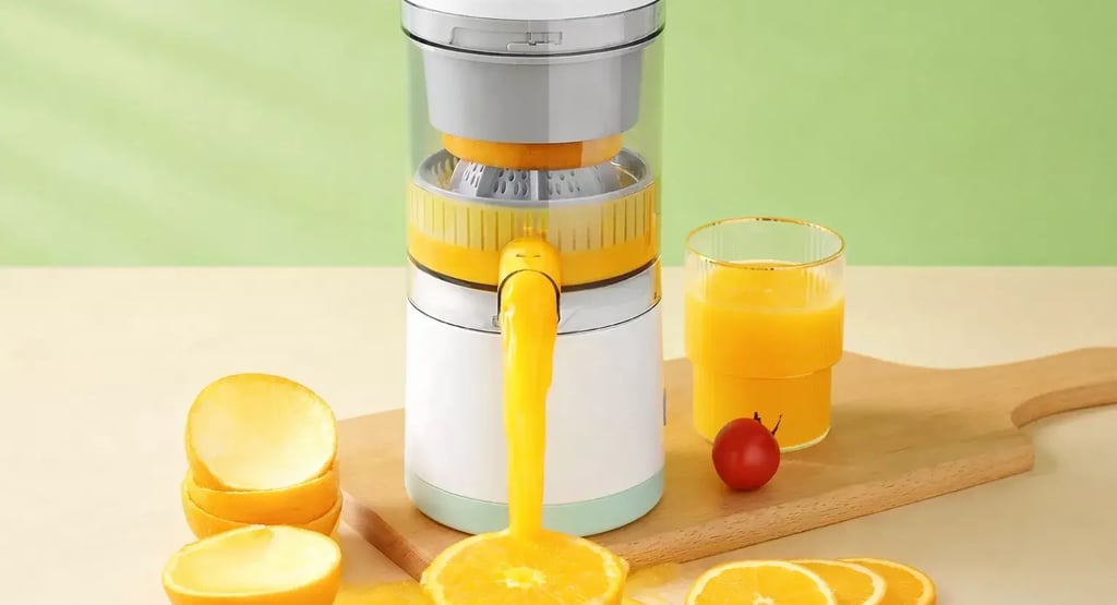 Espremedor elétrico portátil