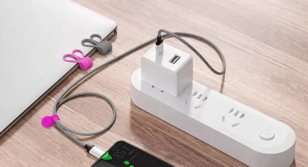 Organizador de clipes para embalagens