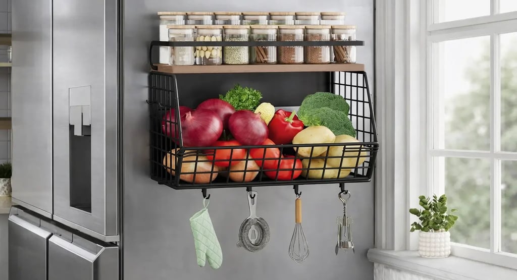 Prateleira magnética 