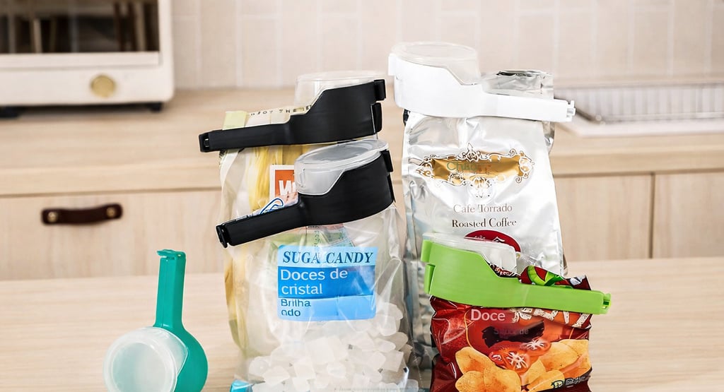 Prendedor de embalagens