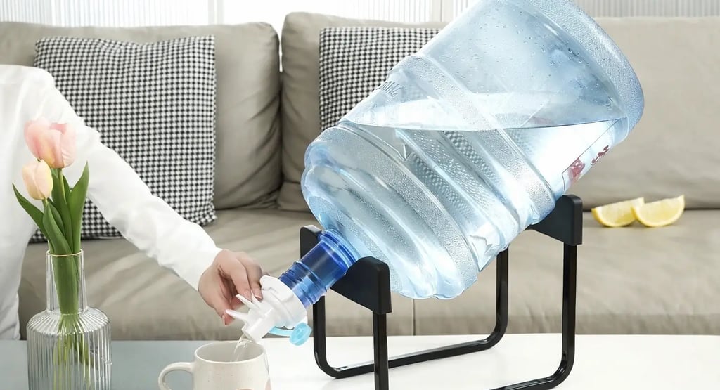 Suporte para galão de água