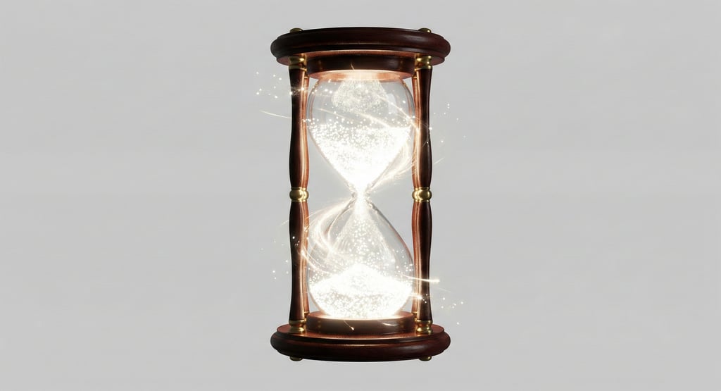 a hourglass