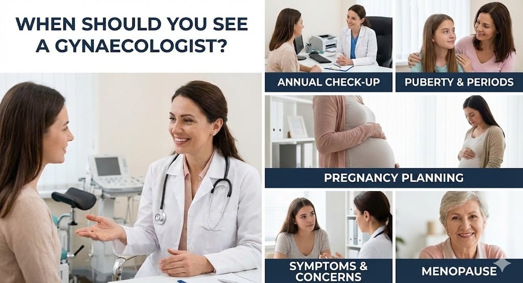 Comprehensive women's health check and well woman exam in Greek and Italian language.