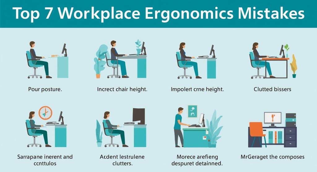 Top 7 Workplace Ergonomics Mistakes
