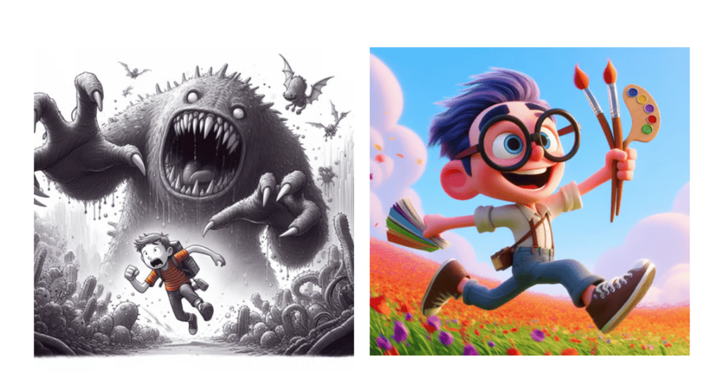 a cartoon character from cloudy's cloudy day Martin PE / COACH