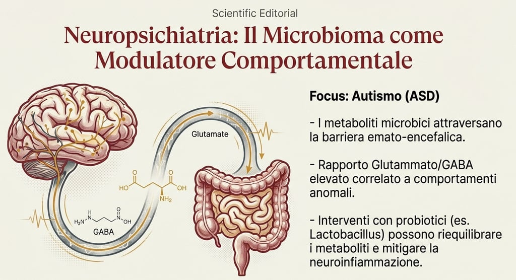 Neuropsichiatria valutazione del Metaboloma come regolatore comportamentale