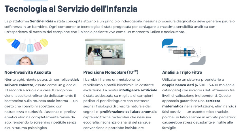 Oncoscience. La Tecnologia al Servizio dell' Infanzia